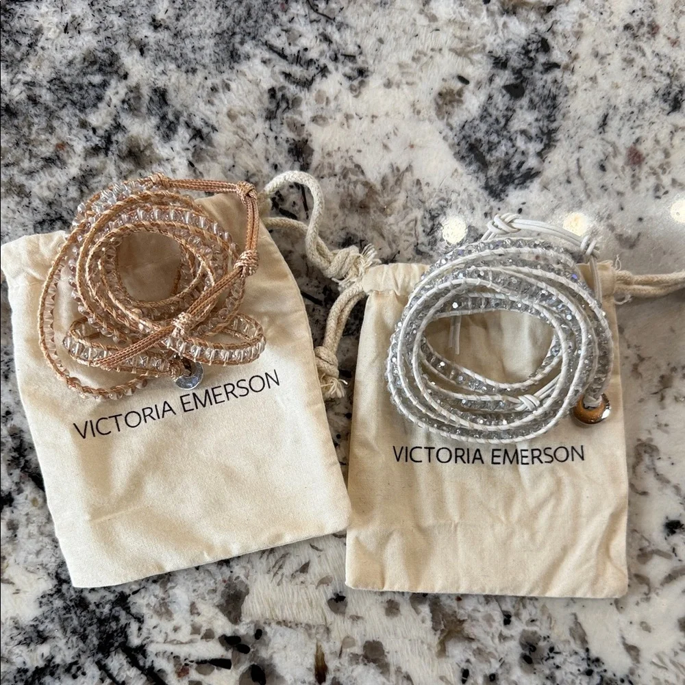 Victoria Emerson Rose Gold and Silver Bracelet Set - Picture 1 of 1